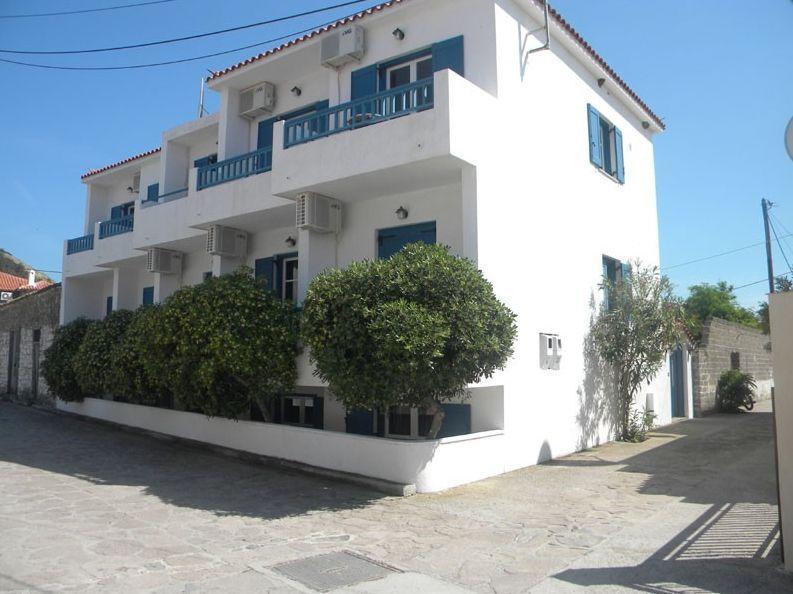 Ostria Eressos Rooms سكالا إيريسو المظهر الخارجي الصورة