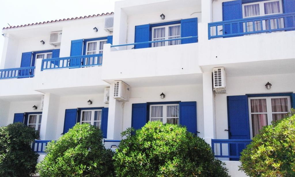 Ostria Eressos Rooms سكالا إيريسو المظهر الخارجي الصورة