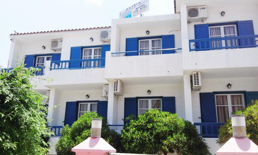 Ostria Eressos Rooms سكالا إيريسو المظهر الخارجي الصورة